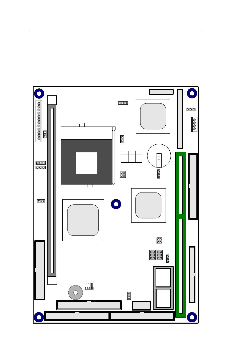 Locating jumpers & connectors, Socket 370 cpu | Intel OPEN (660) 120/140/150 II User Manual | Page 73 / 160