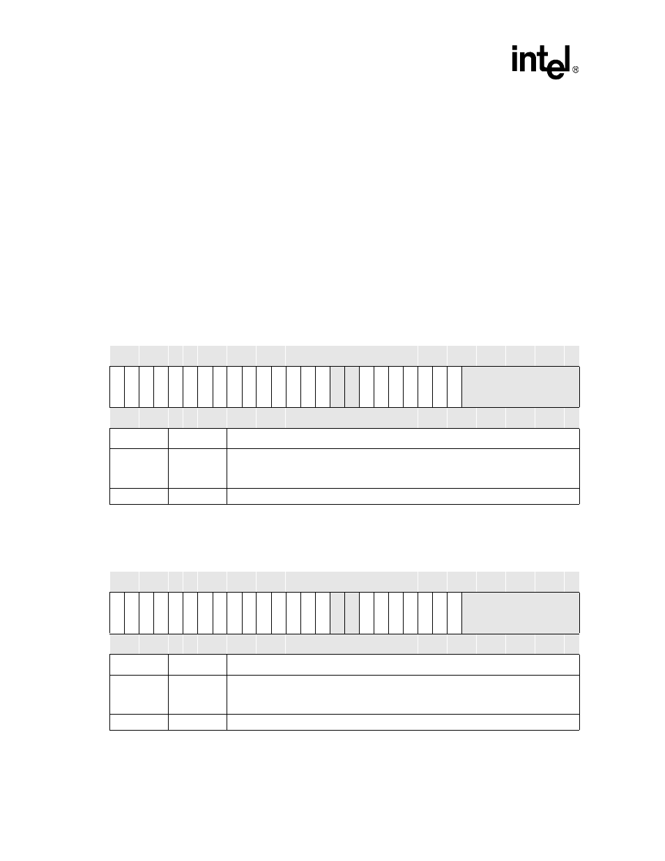 Icip bit definitions -24, Icfp bit definitions -24 | Intel PXA255 User Manual | Page 128 / 598