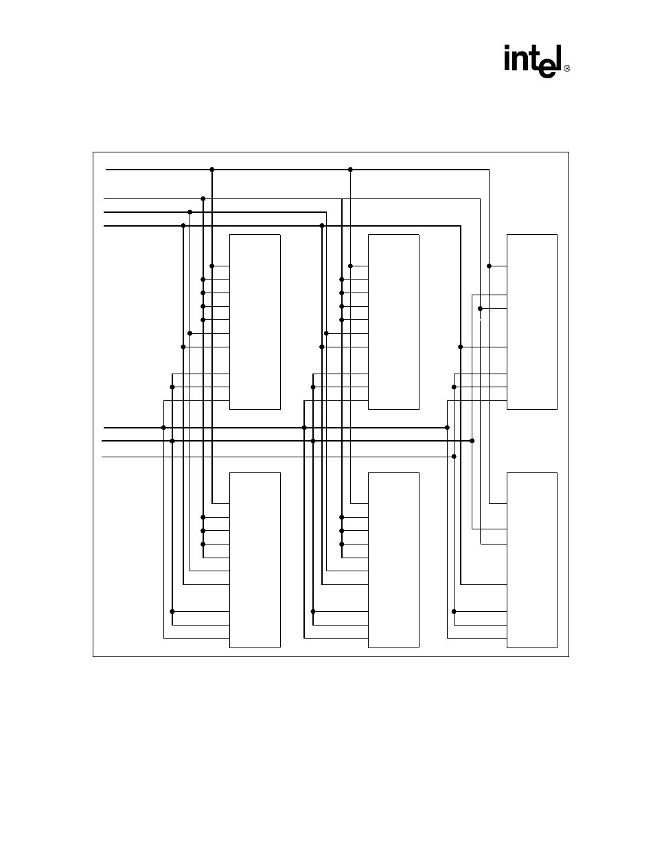 Static memory system example -6 | Intel PXA255 User Manual | Page 188 / 598