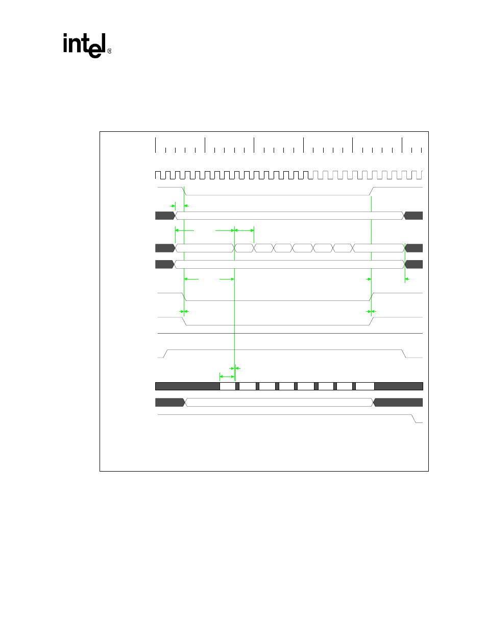 1 rom timing diagrams and parameters | Intel PXA255 User Manual | Page 231 / 598