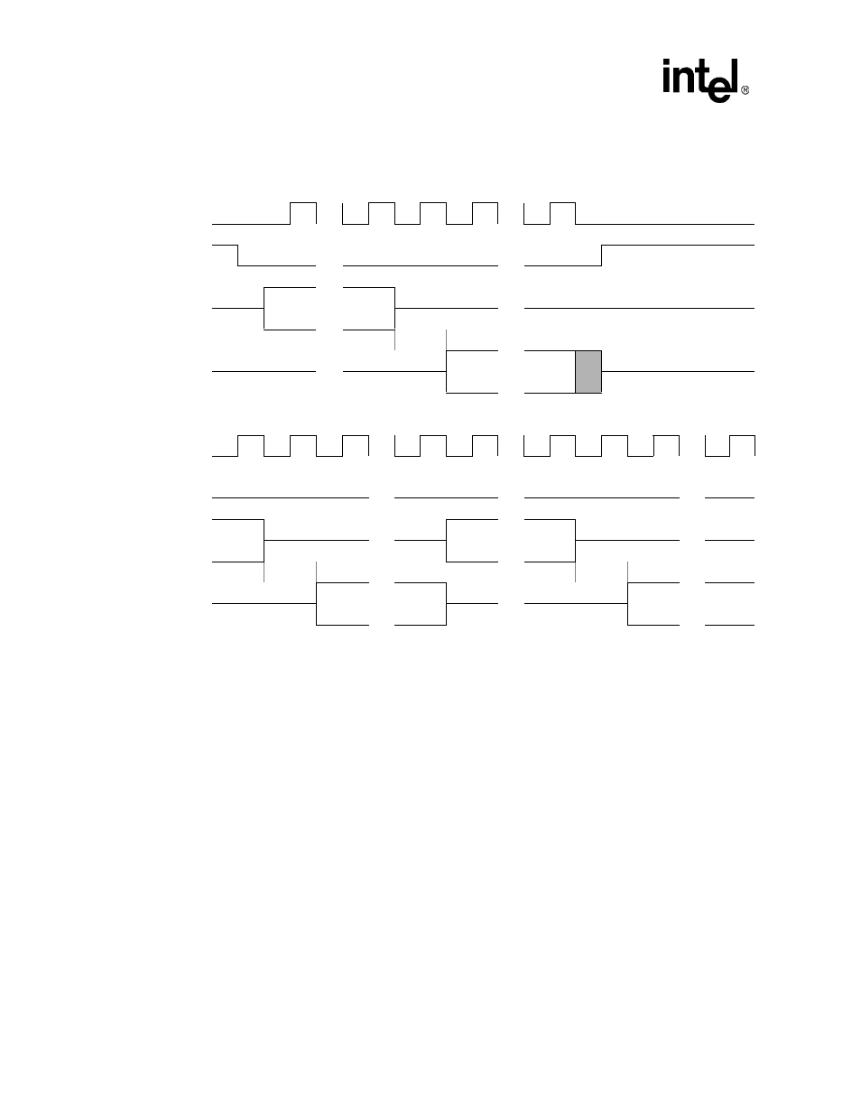 2 parallel data formats for fifo storage, Parallel data formats for fifo storage -6, National microwire* frame format -6 | Intel PXA255 User Manual | Page 314 / 598