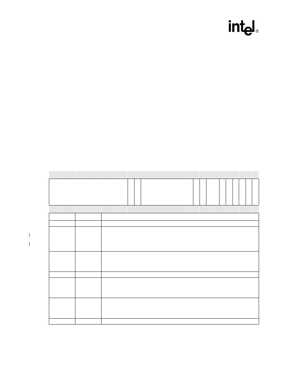 1 global control register (gcr), Gcr bit definitions -20, Table 13-7 | Intel PXA255 User Manual | Page 470 / 598