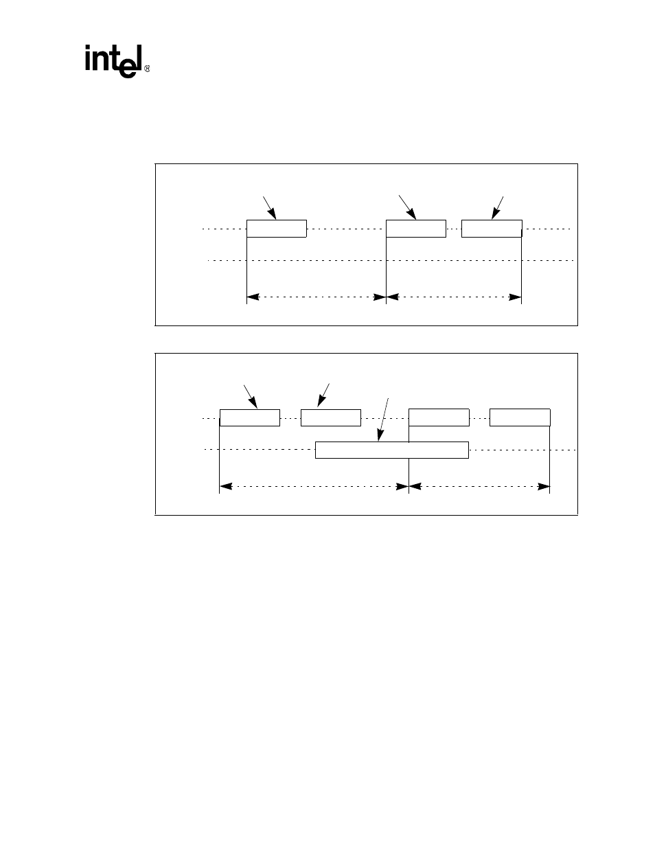 Mmc mode operation without data token -3, Mmc mode operation with data token -3 | Intel PXA255 User Manual | Page 505 / 598