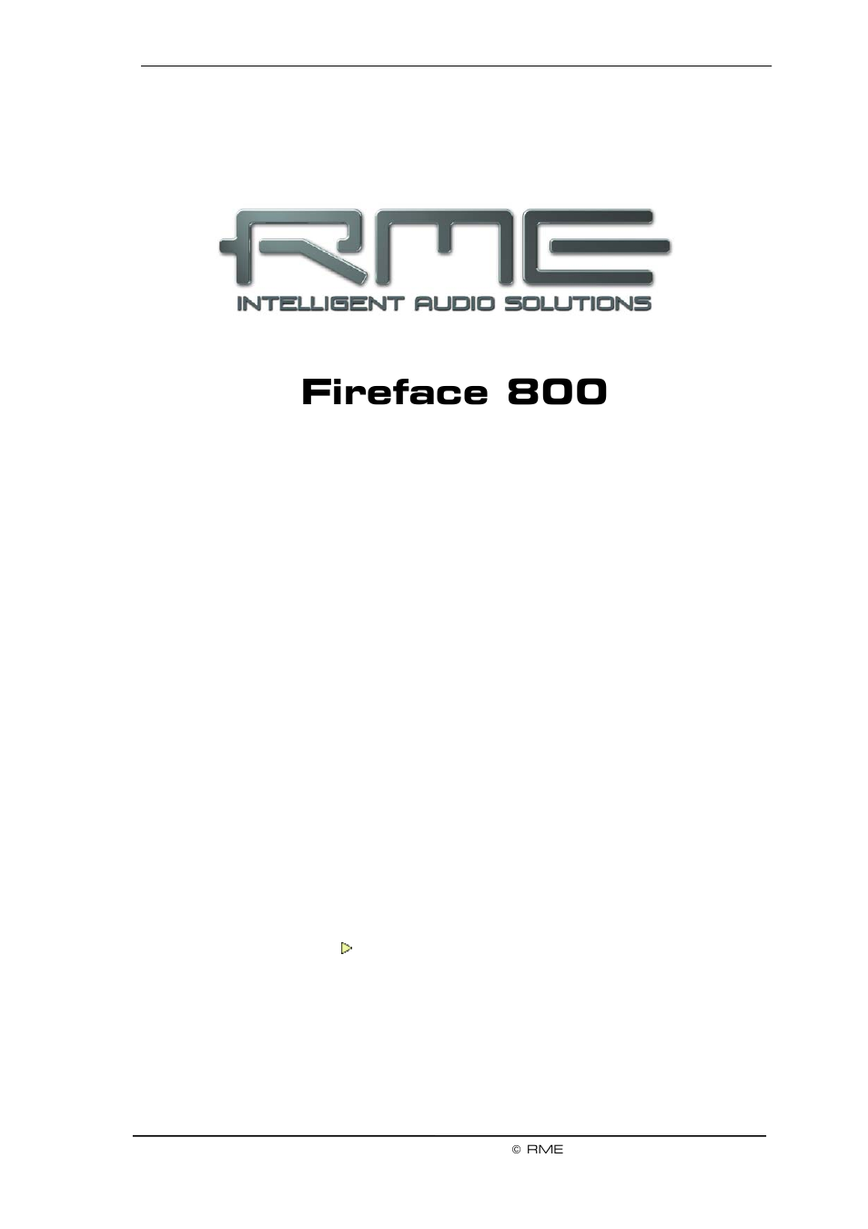 Fireface 800, User's guide, Technical reference | Intel Fireface 800 User Manual | Page 81 / 95