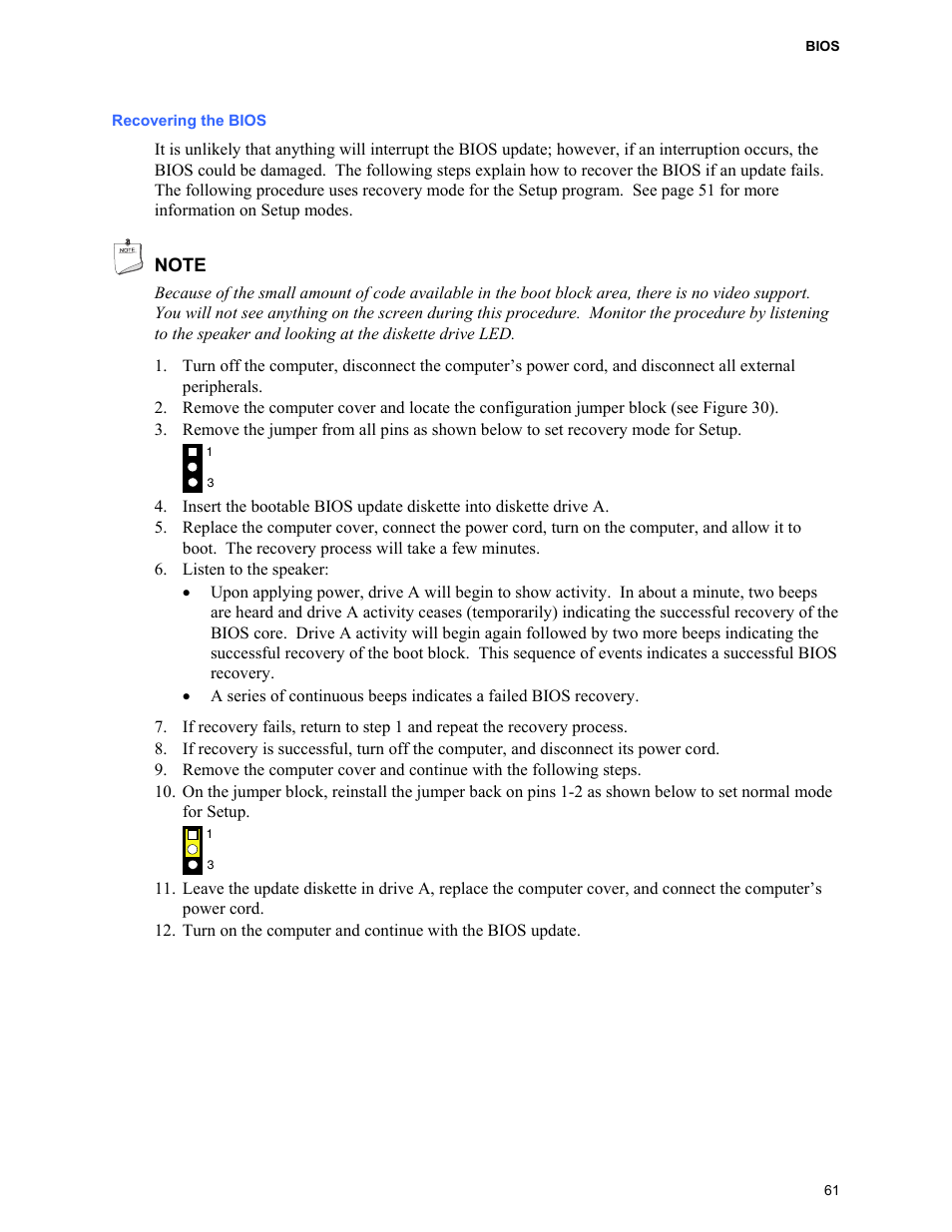 Intel D955XCS User Manual | Page 61 / 74