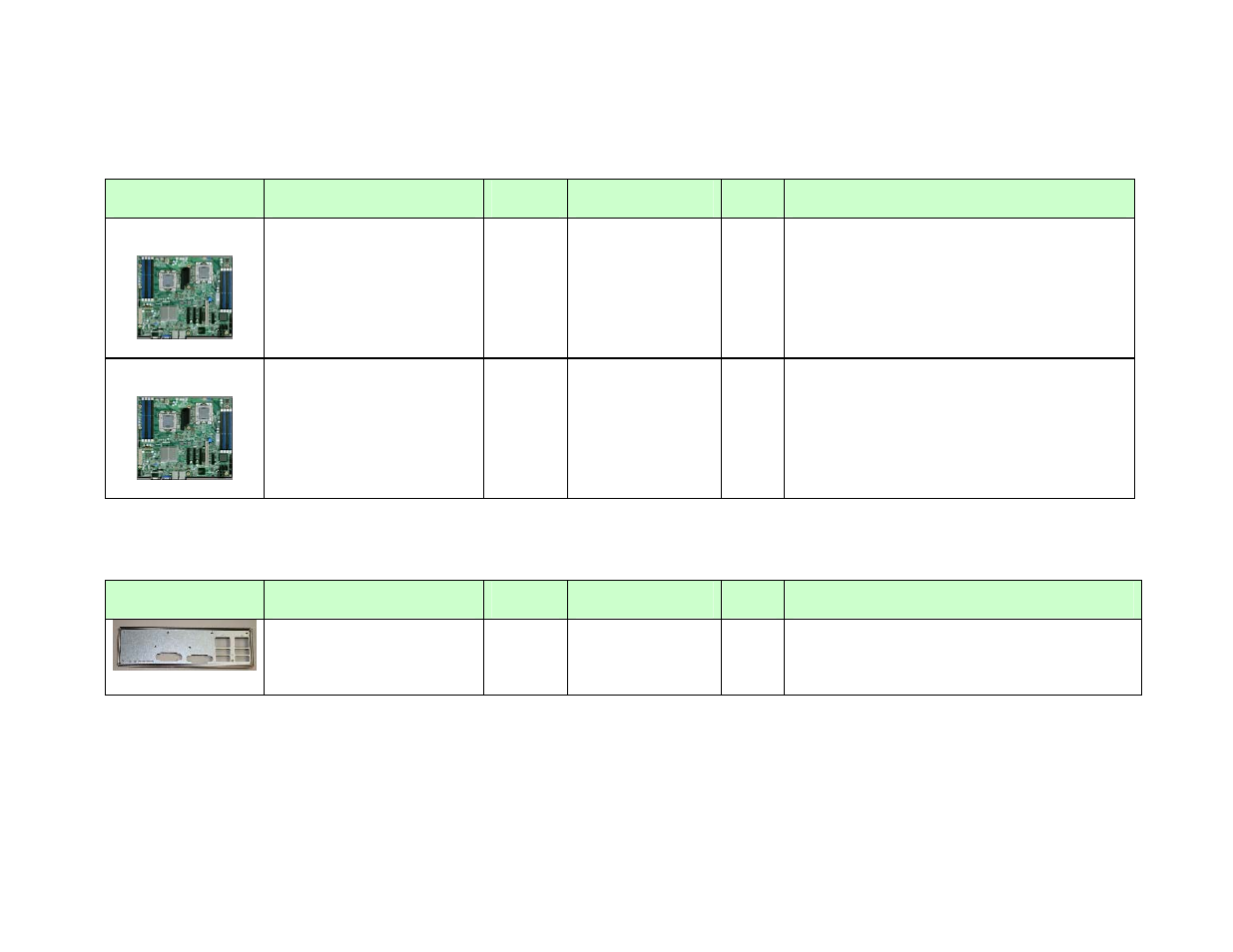 A. production order codes | Intel S5500BC User Manual | Page 7 / 22