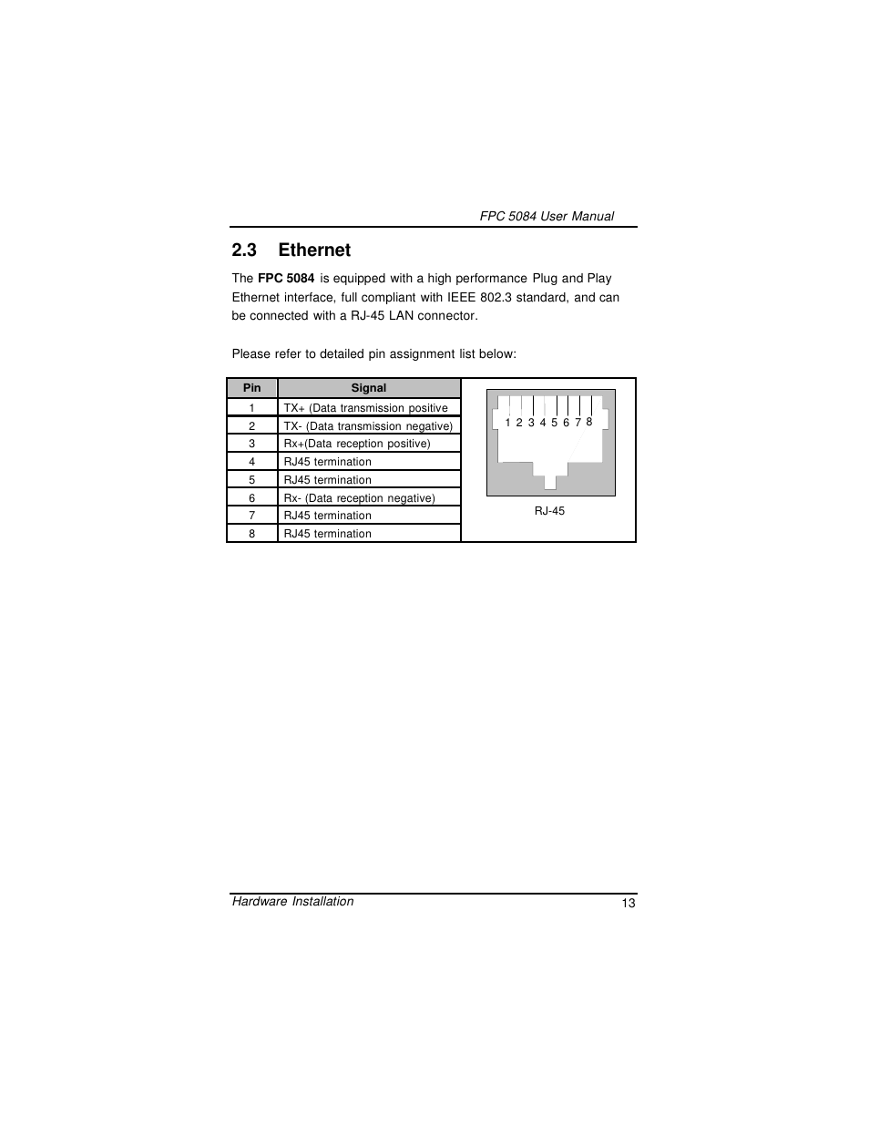 3 ethernet | Intel FPC 5084 User Manual | Page 21 / 73