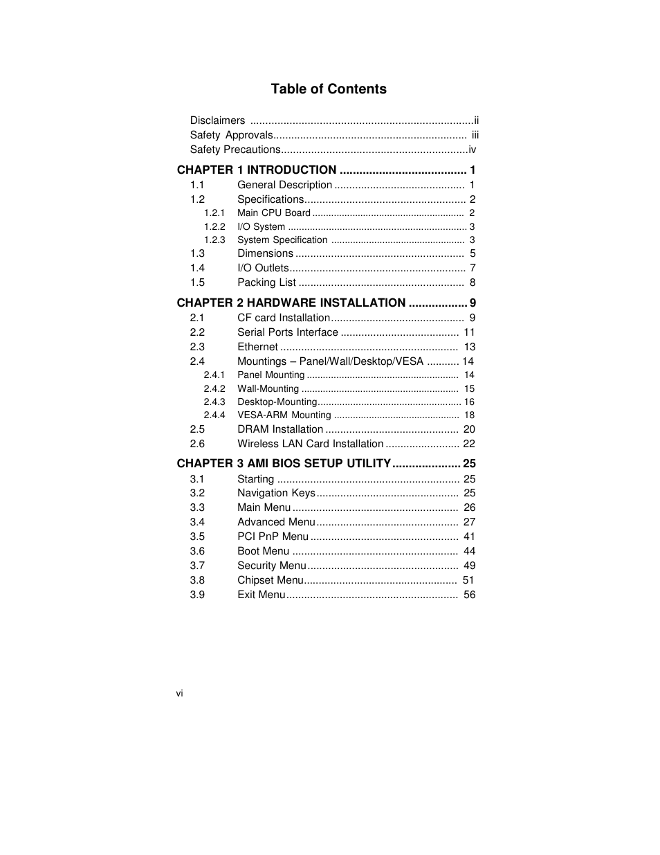 Intel FPC 5084 User Manual | Page 6 / 73
