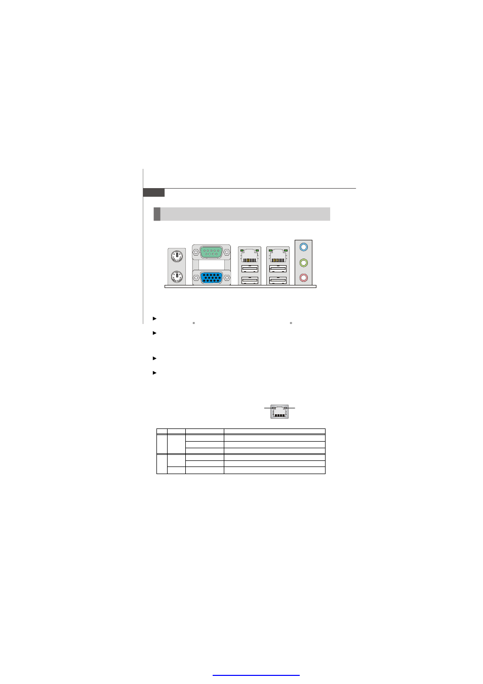 Back panel | Intel IM-Q35 Series User Manual | Page 29 / 69