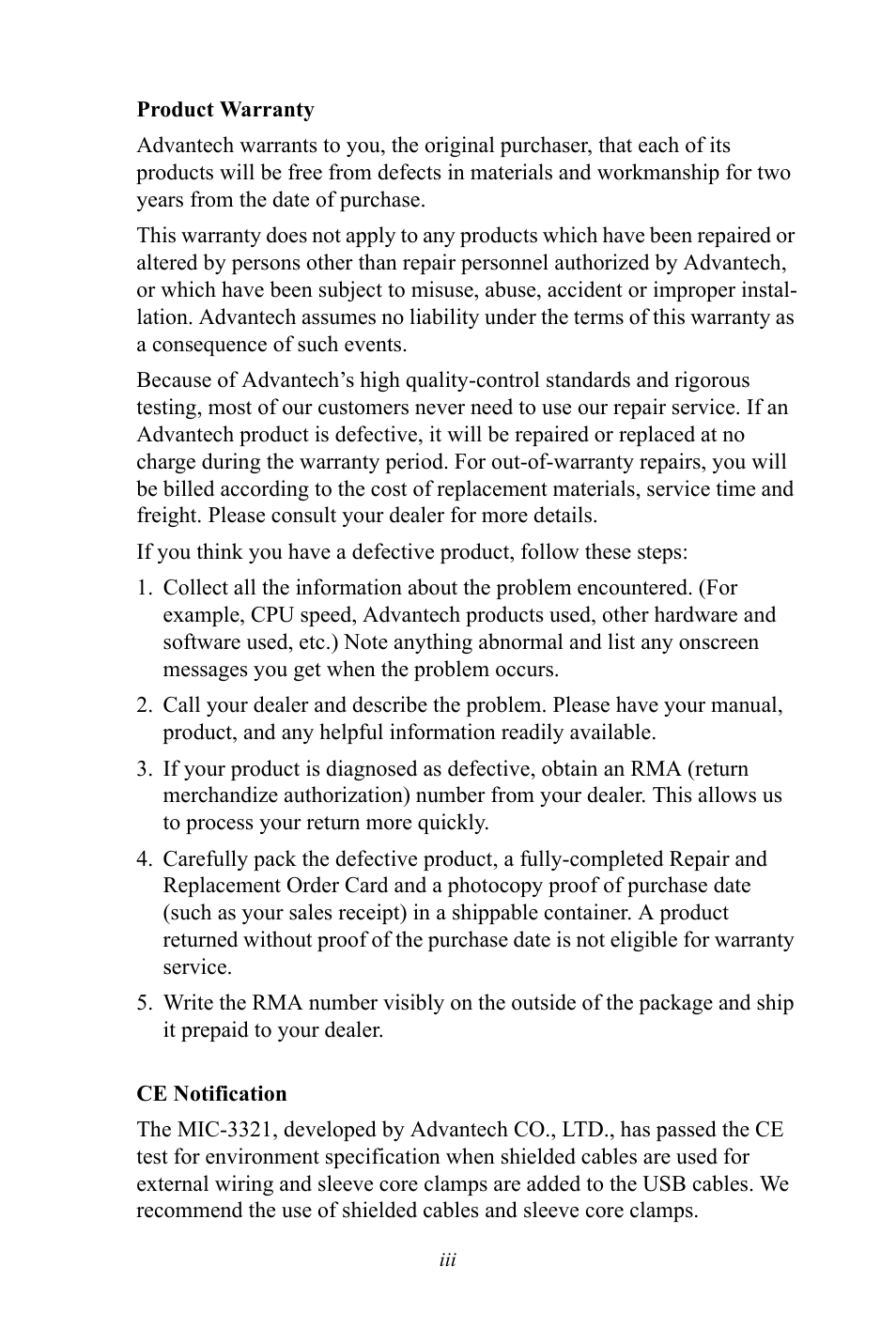 Intel 3U Compact PCI User Manual | Page 3 / 50