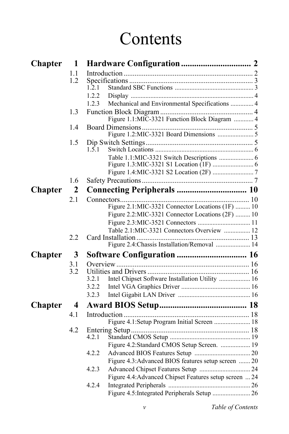 Intel 3U Compact PCI User Manual | Page 5 / 50