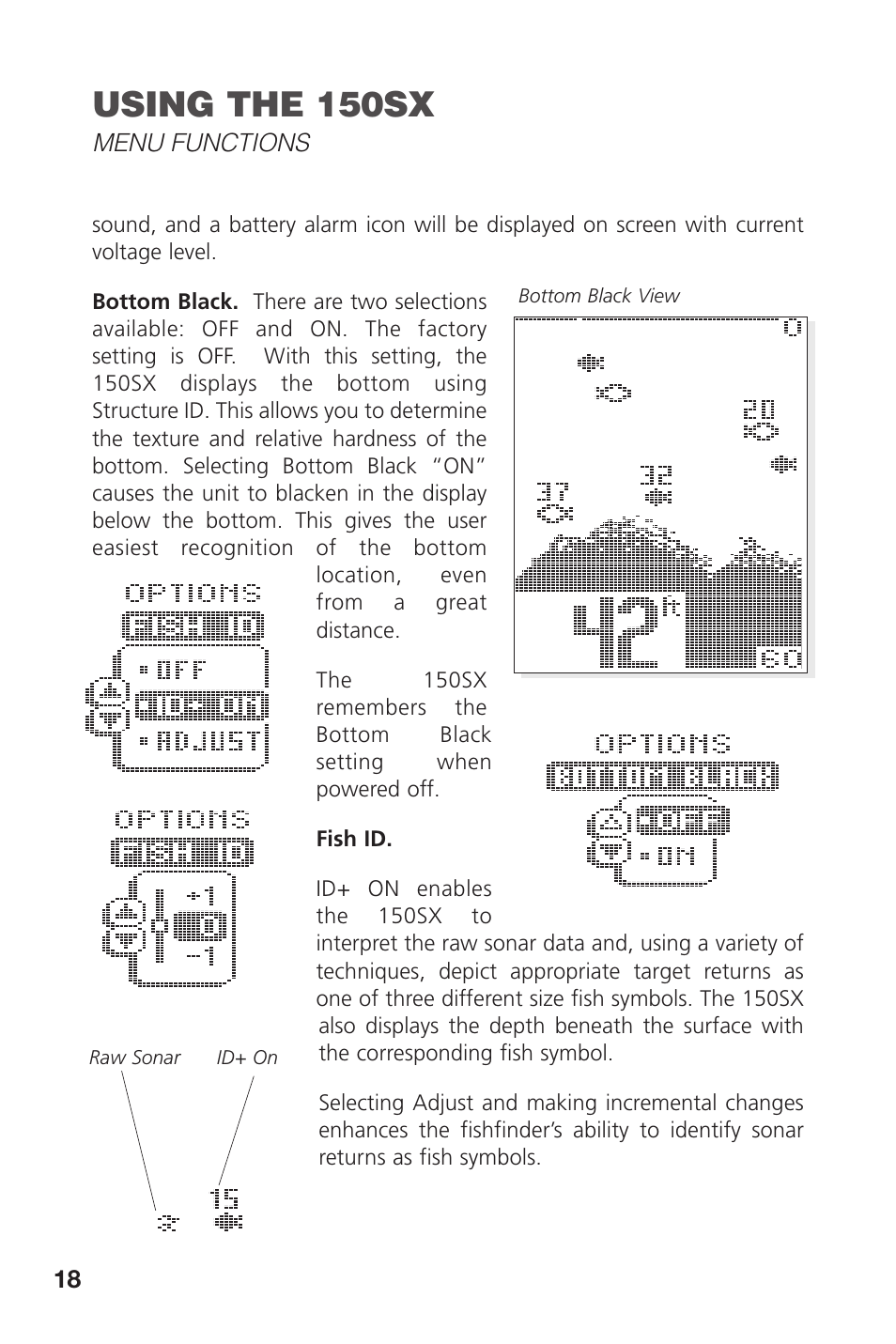 Using the 150sx | Intel 150SX User Manual | Page 20 / 36