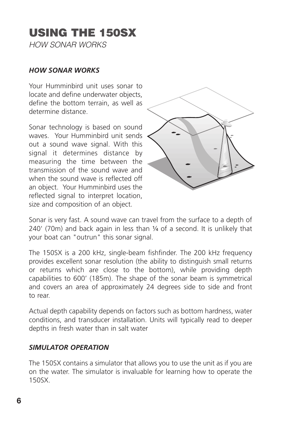 Using the 150sx | Intel 150SX User Manual | Page 8 / 36