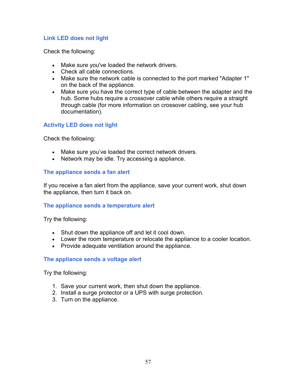 Intel 1300 User Manual | Page 57 / 77