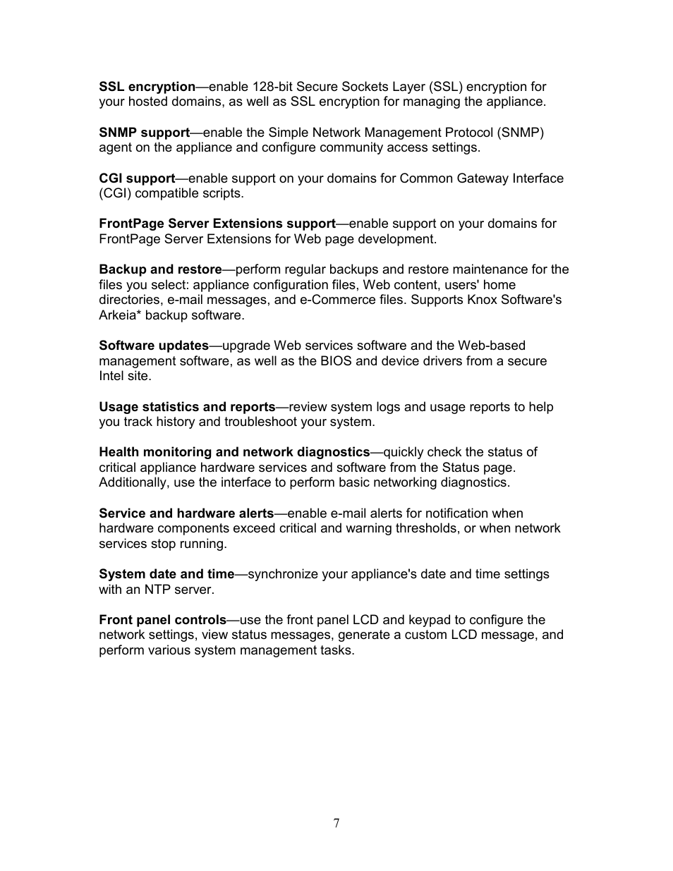 Intel 1300 User Manual | Page 7 / 77