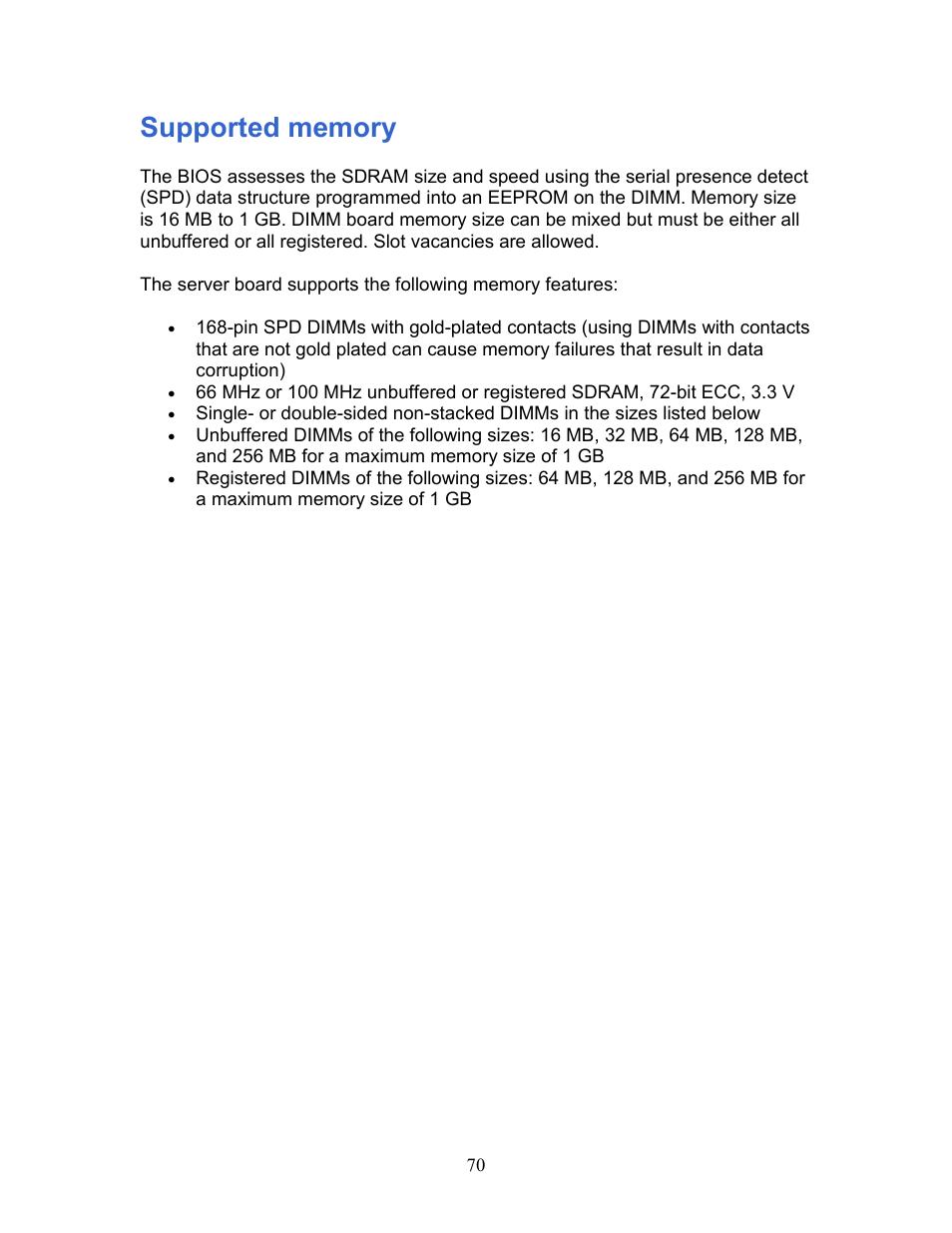 Intel 1300 User Manual | Page 70 / 77