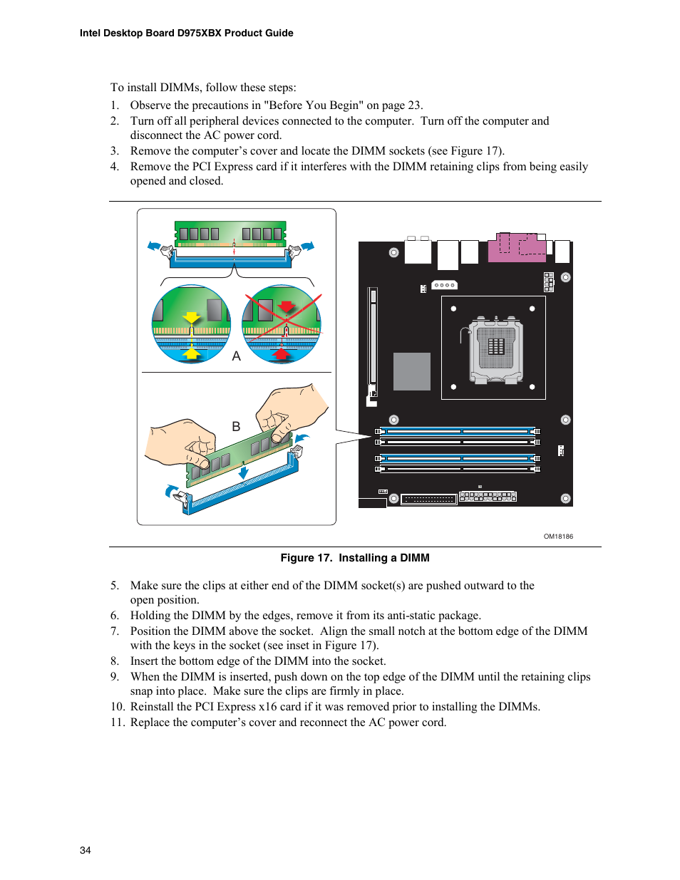 Intel D975XBX User Manual | Page 34 / 78