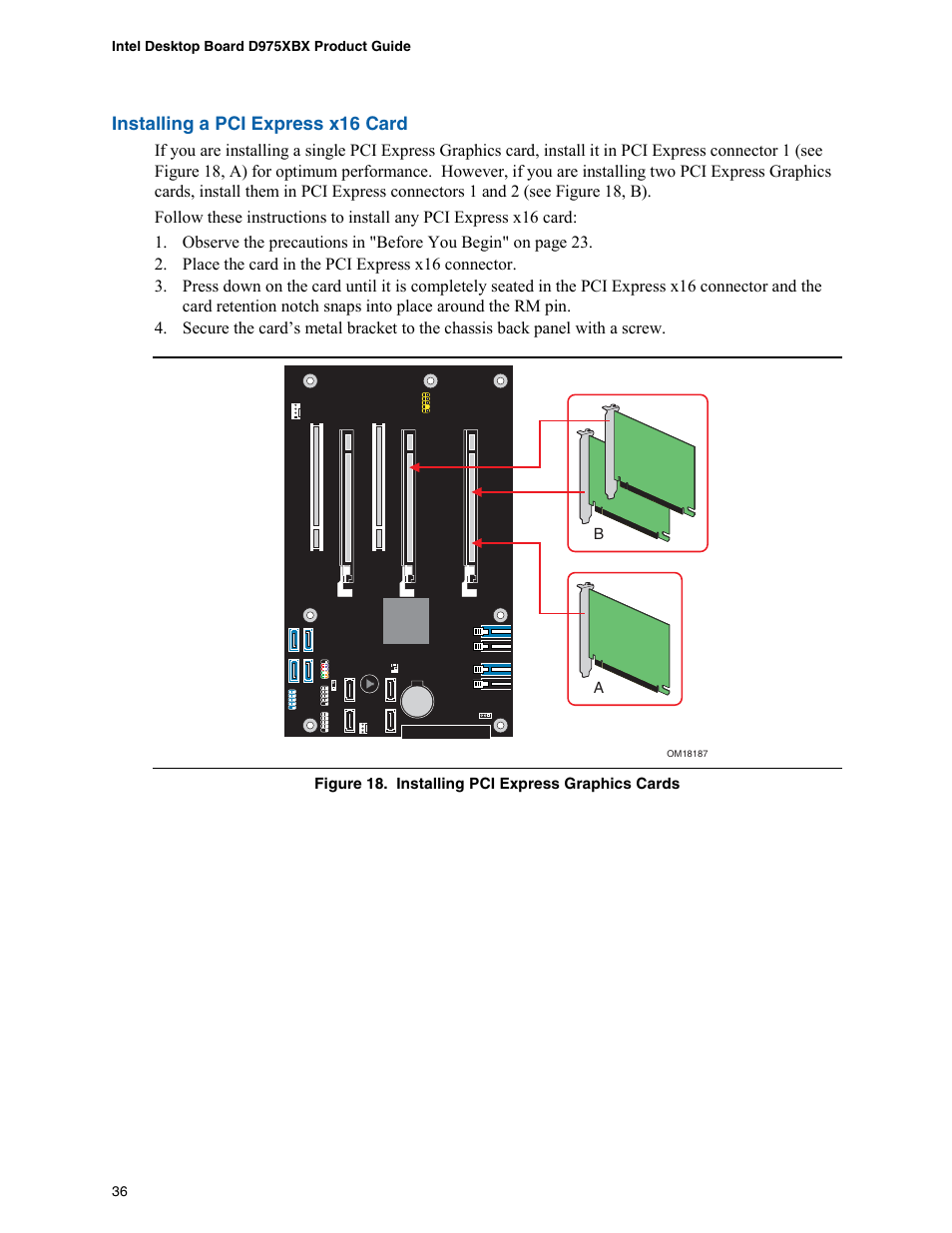 Intel D975XBX User Manual | Page 36 / 78