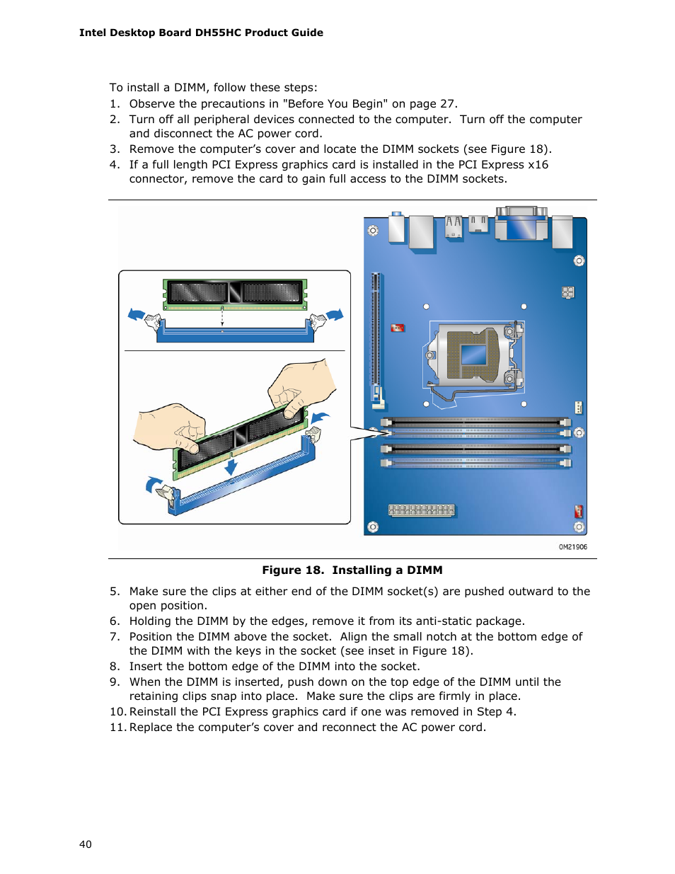 Intel DH55HC User Manual | Page 40 / 82