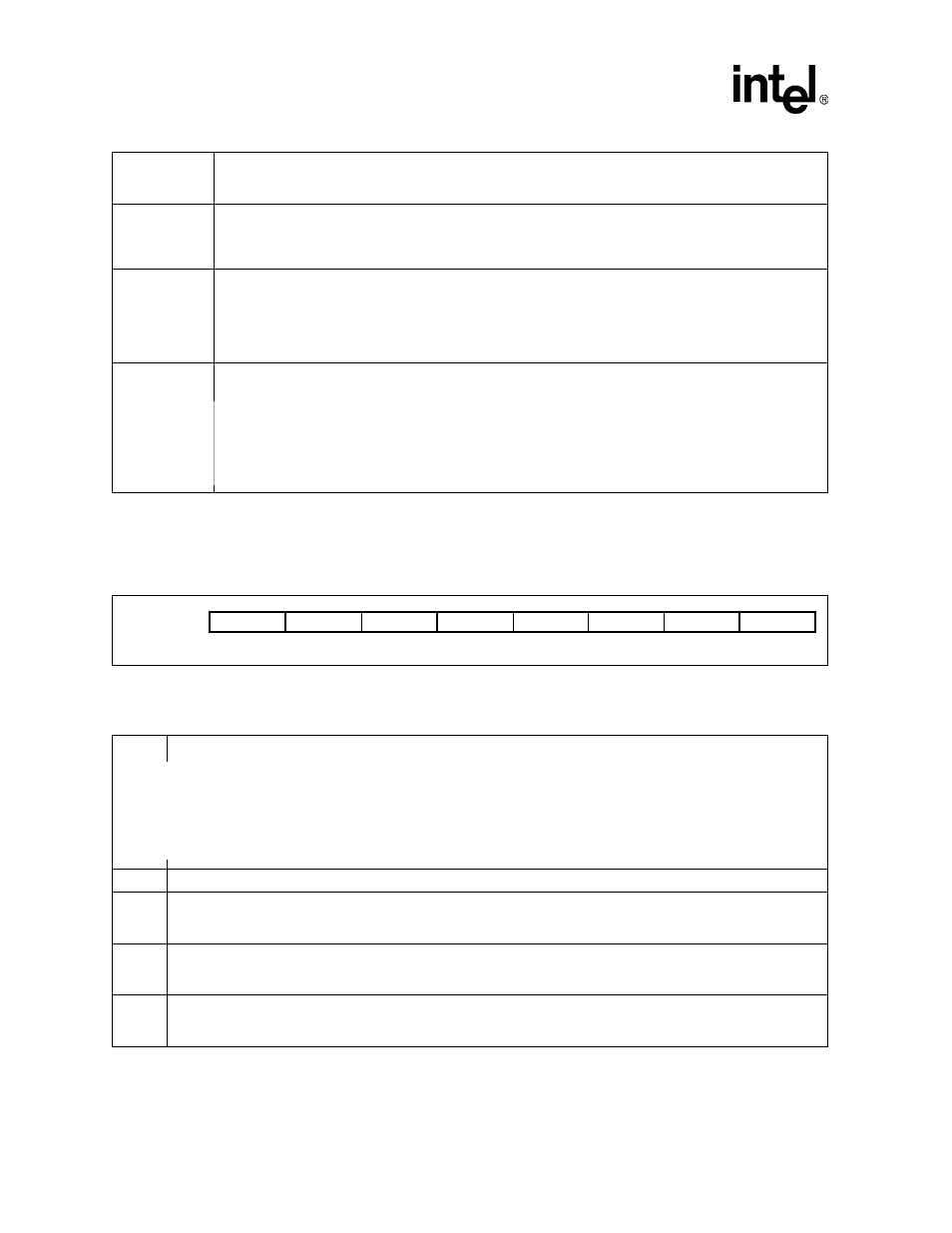 6 fifo control register (fcr), Figure 19. fifo control register (fcr), Fifo control register (fcr) | Intel confidential | Intel 537EX User Manual | Page 98 / 104