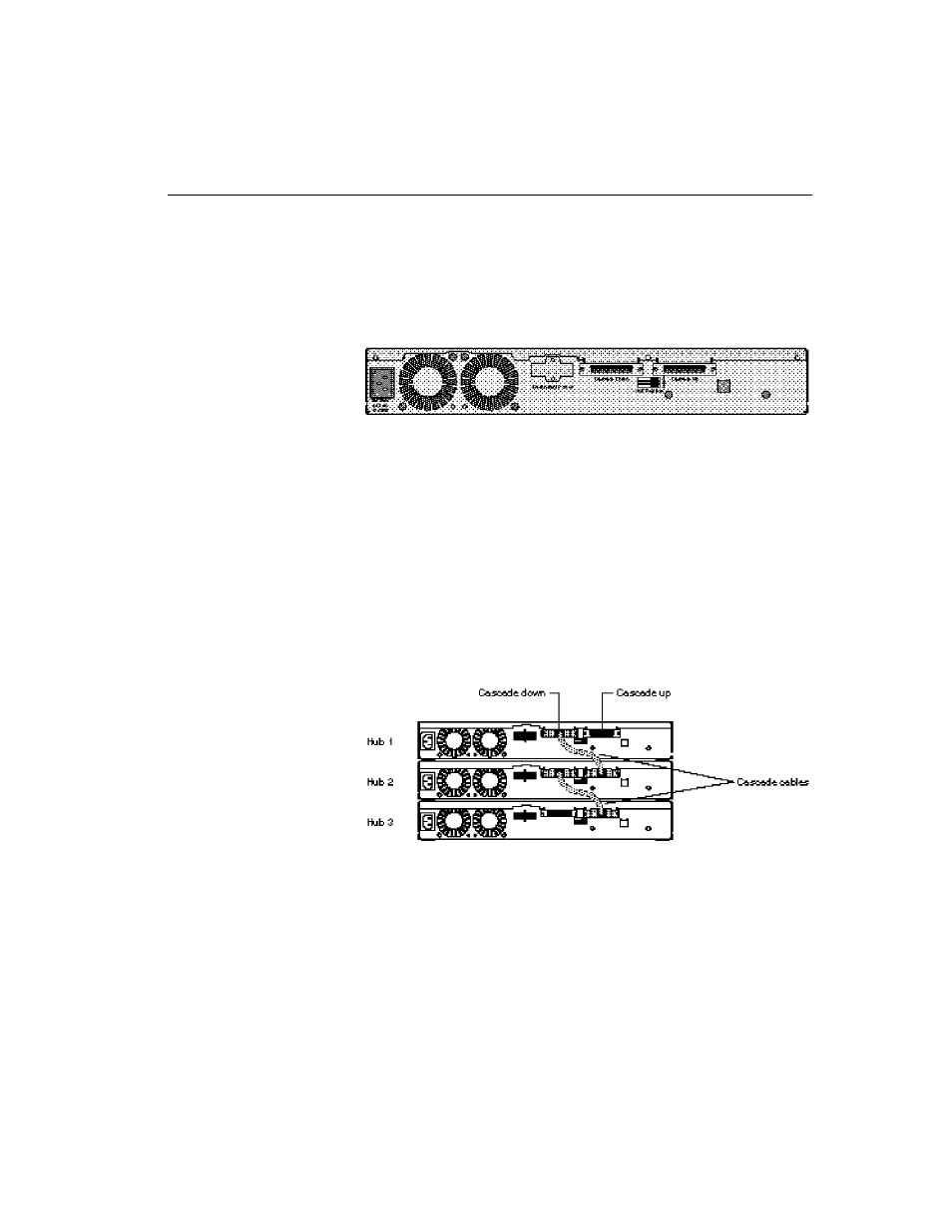 Rear panel | Intel Express 100BASE-T4 User Manual | Page 10 / 43