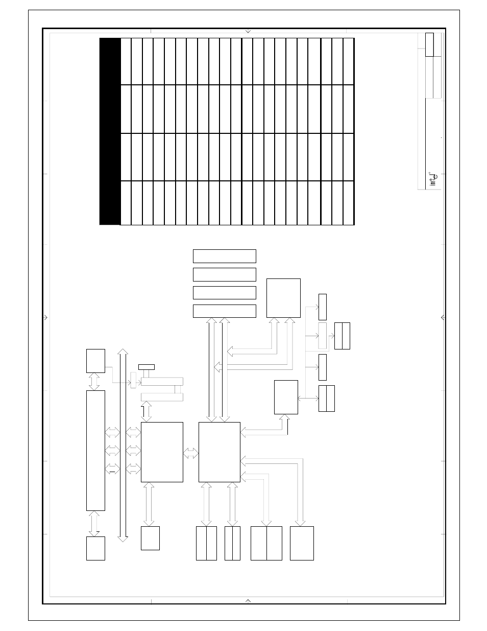 Block diagram, Device table | Intel CHIPSET 820E User Manual | Page 198 / 239