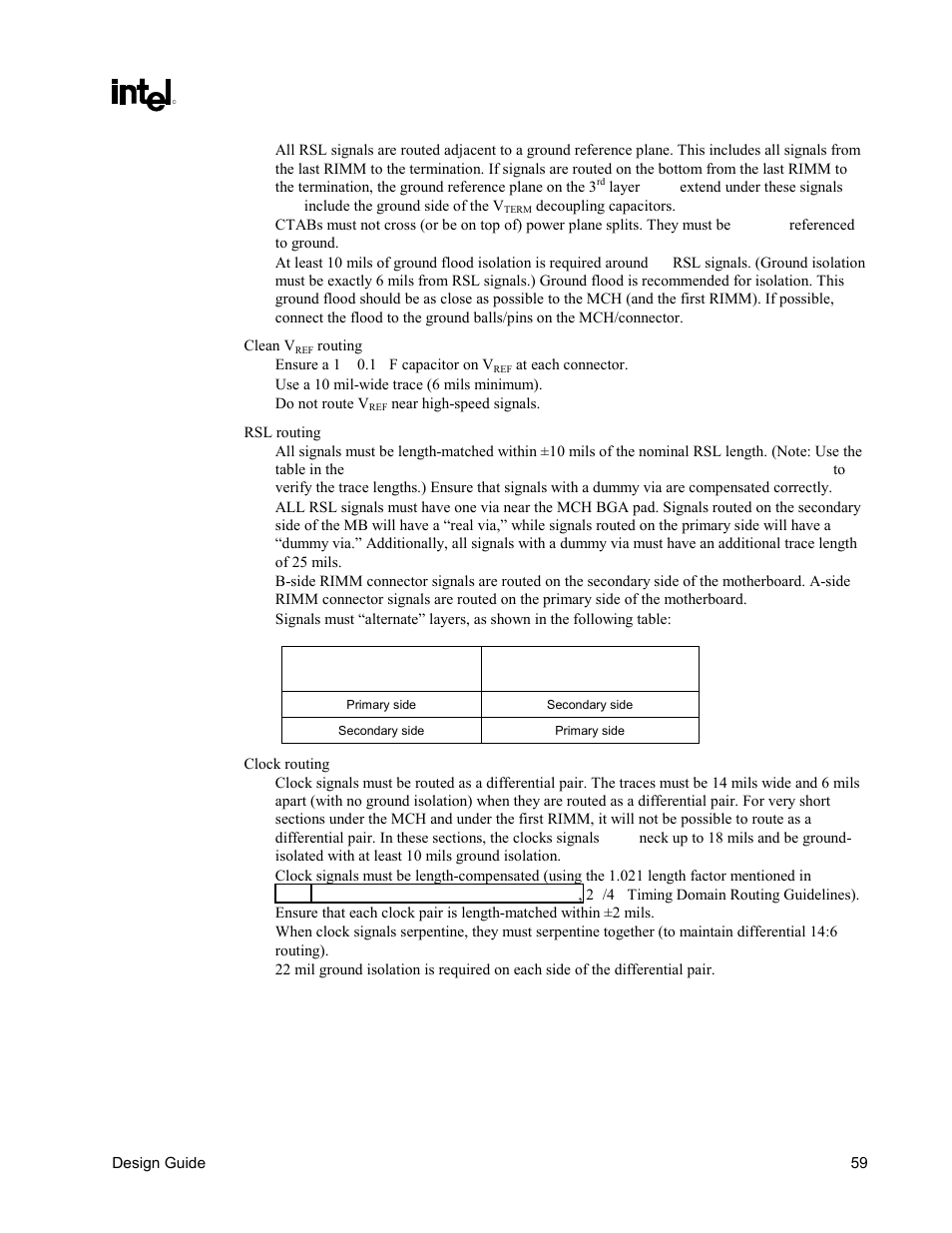 Intel CHIPSET 820E User Manual | Page 59 / 239