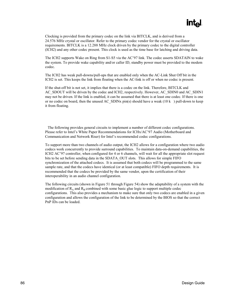 Intel CHIPSET 820E User Manual | Page 86 / 239