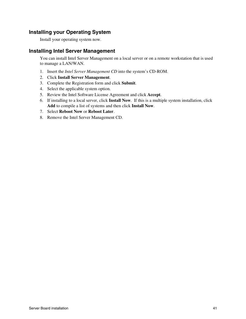 Intel SHG2 User Manual | Page 41 / 100