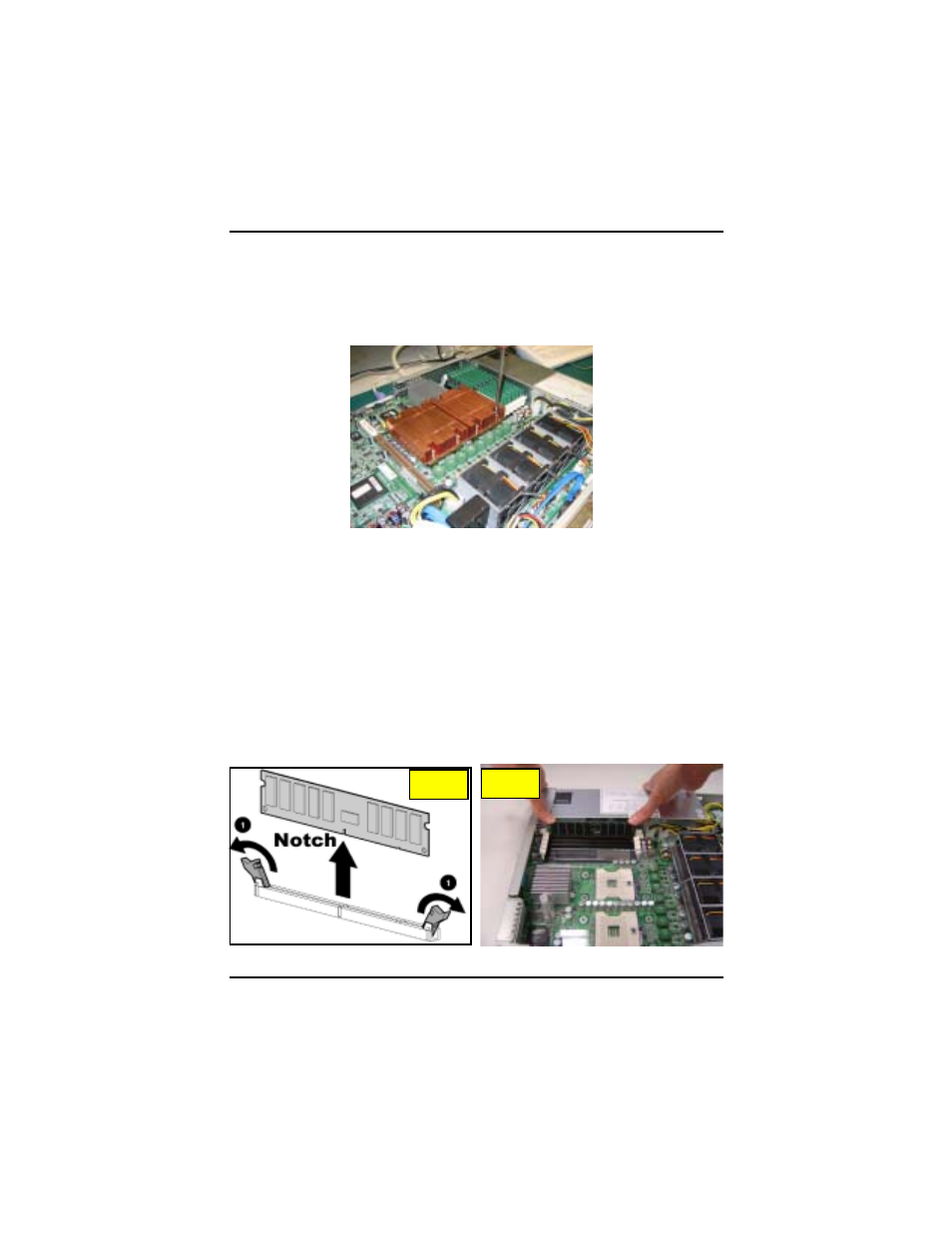 Step 3-3: heat sink installation | Intel GS-SR168 User Manual | Page 14 / 52