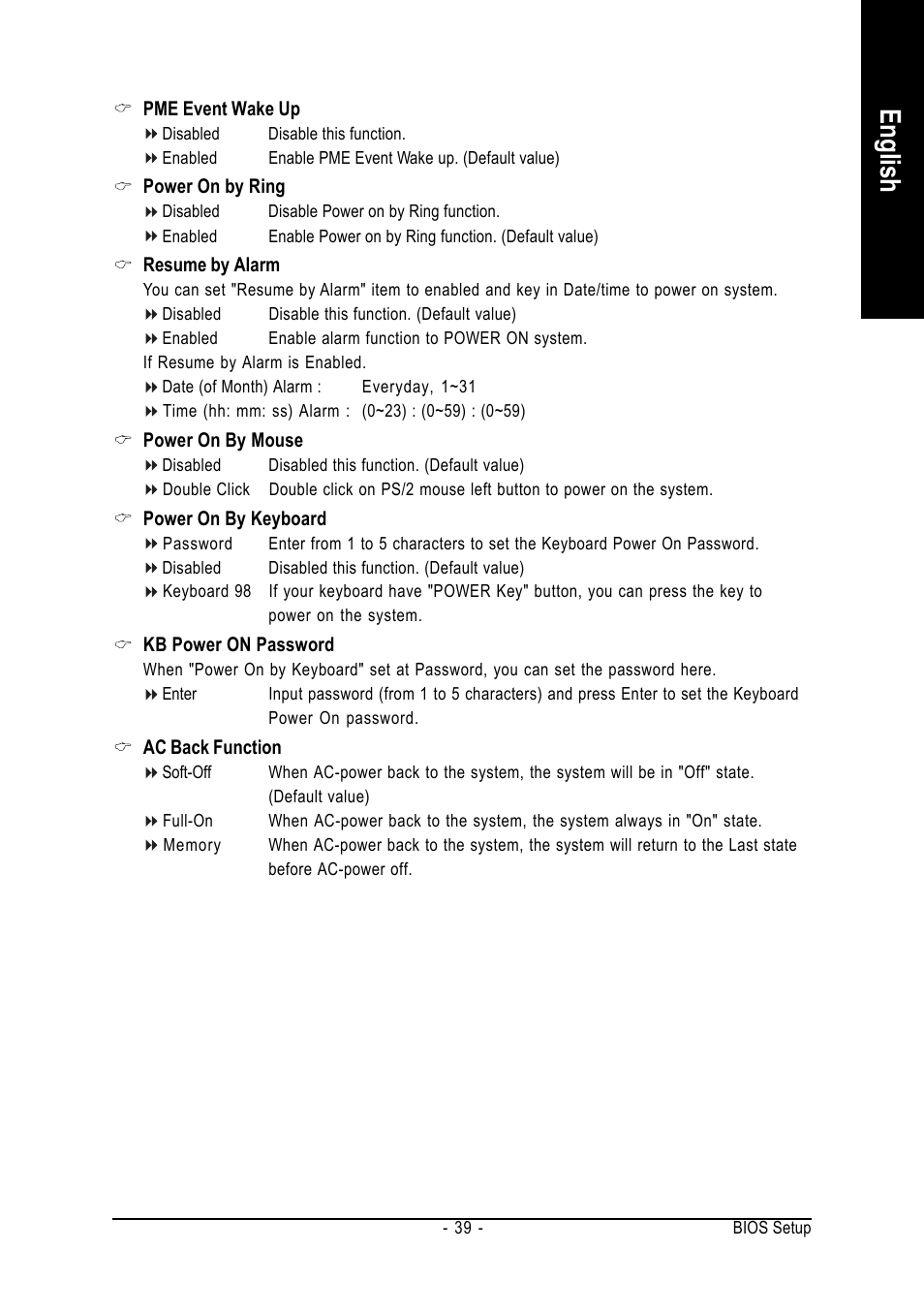 English | Intel GA-8I915MK-GV User Manual | Page 39 / 80