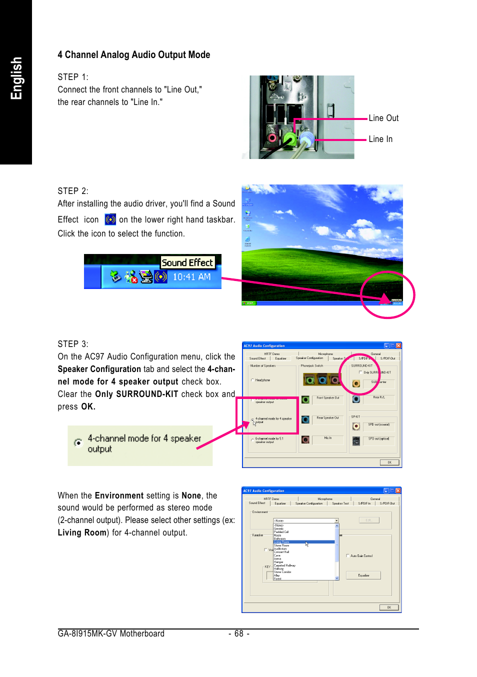 English | Intel GA-8I915MK-GV User Manual | Page 68 / 80