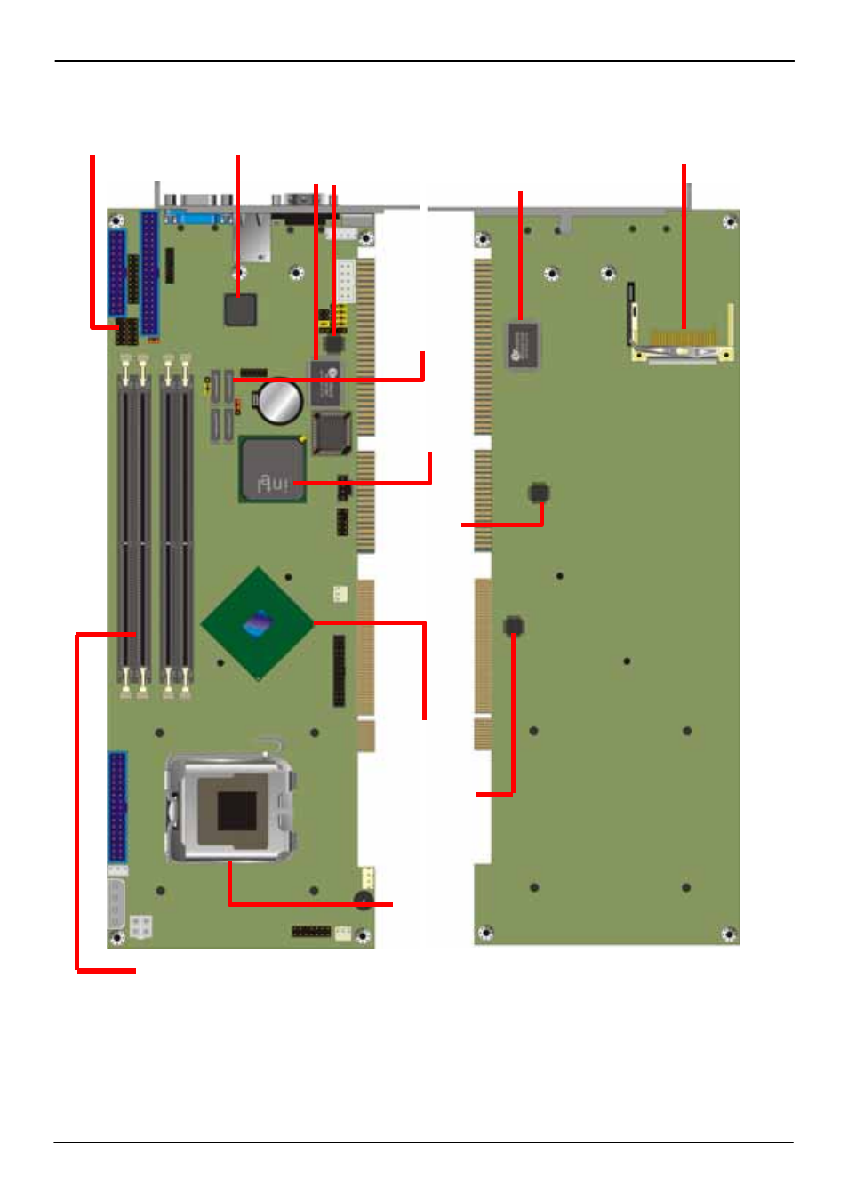 3 <component placement | Intel FS-979 User Manual | Page 10 / 52