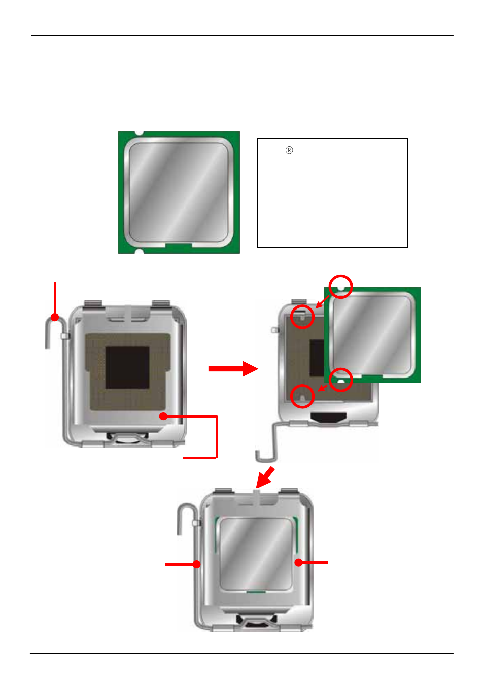 4 <cpu and memory installation, 1 <cpu installation | Intel FS-979 User Manual | Page 16 / 52