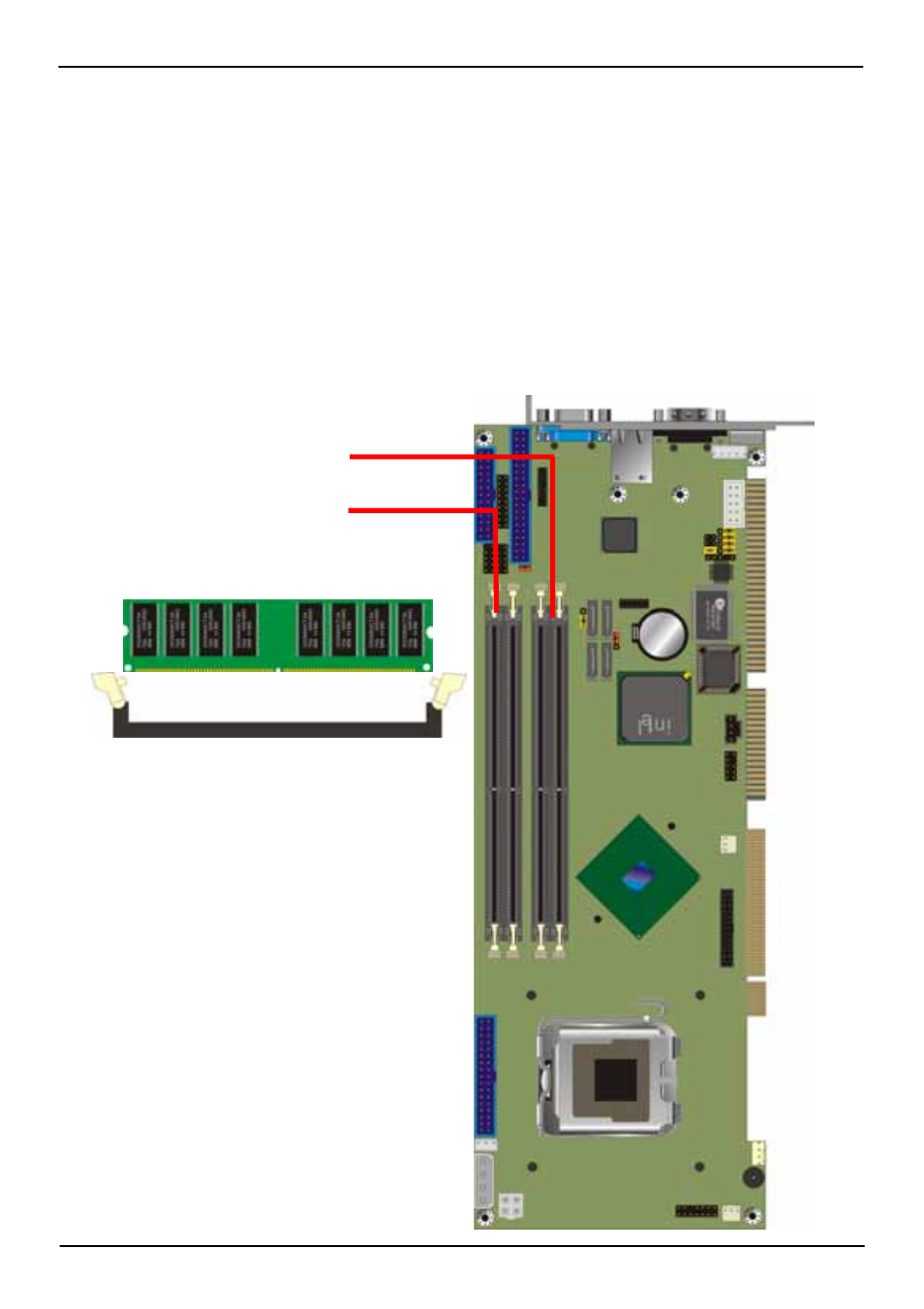 2 <memory installation | Intel FS-979 User Manual | Page 17 / 52