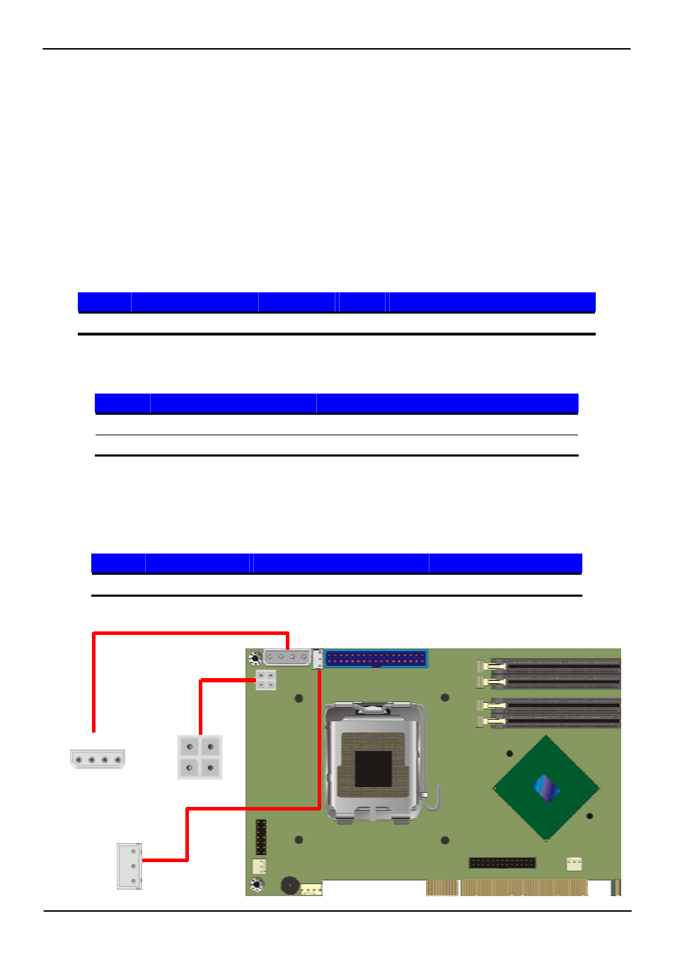 13 <power and fan installation, 1 <power connectors | Intel FS-979 User Manual | Page 27 / 52