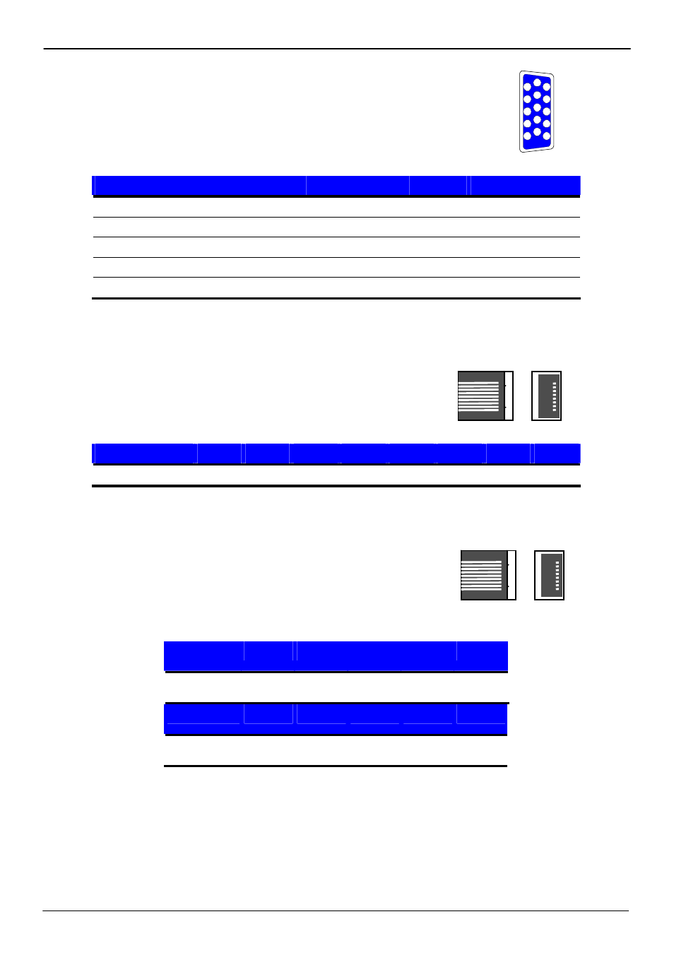 A.7 <vga port, A.8 <lan port, A.8.1 < fast ethernet | A.8.2 <gigabit ethernet | Intel FS-979 User Manual | Page 48 / 52