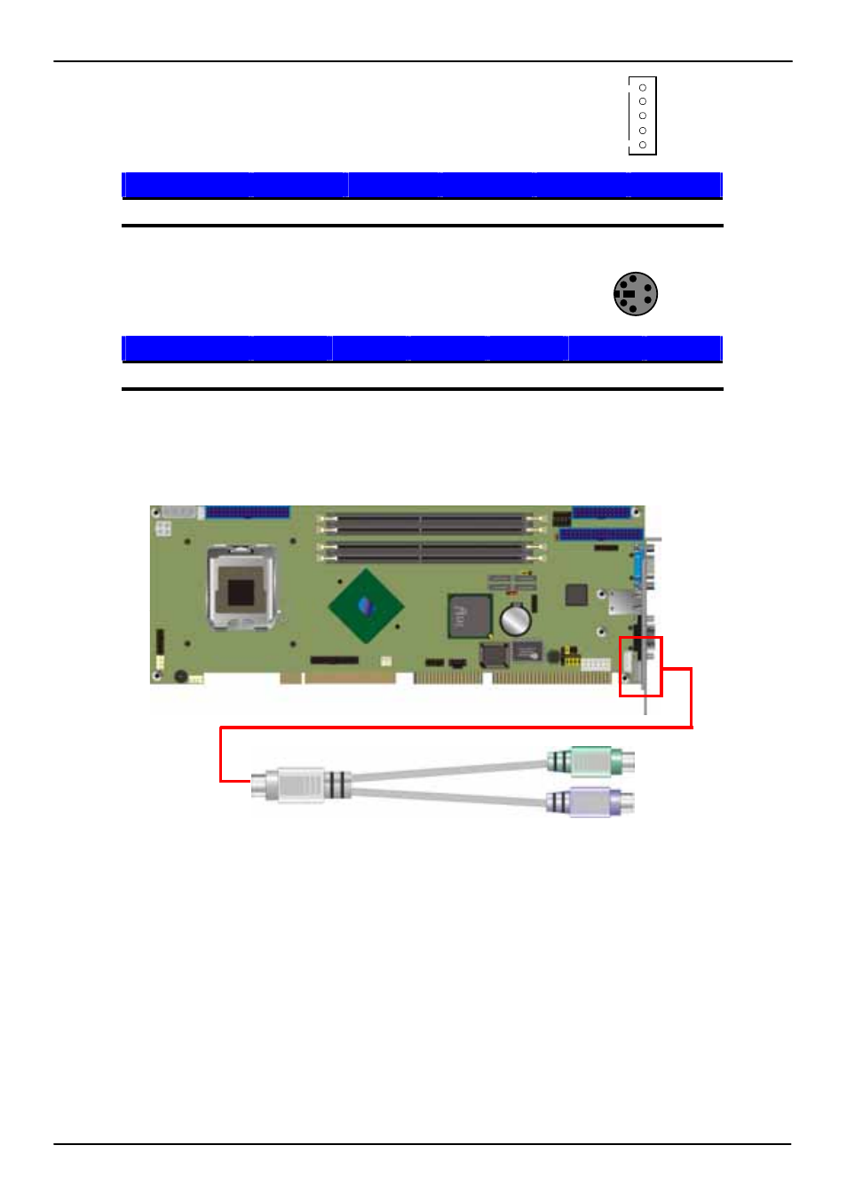 A.9 <at keyboard port, A.10 <ps/2 keyboard & mouse port | Intel FS-979 User Manual | Page 49 / 52