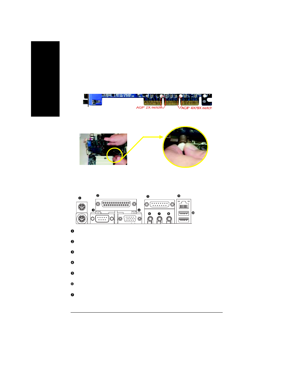 English step 3: install expansion cards, Step 4: install i/o peripherals cables, Step 4-1: i/o back panel introduction | Intel 8S661FXM-RZ User Manual | Page 12 / 40