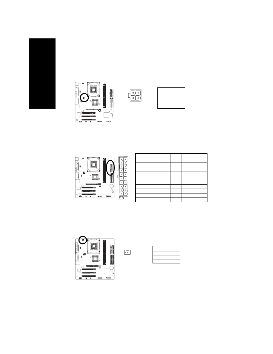 English, 2) atx (atx power), 3) cpu_fan (cpu fan connector) | Intel 8S661FXM-RZ User Manual | Page 14 / 40