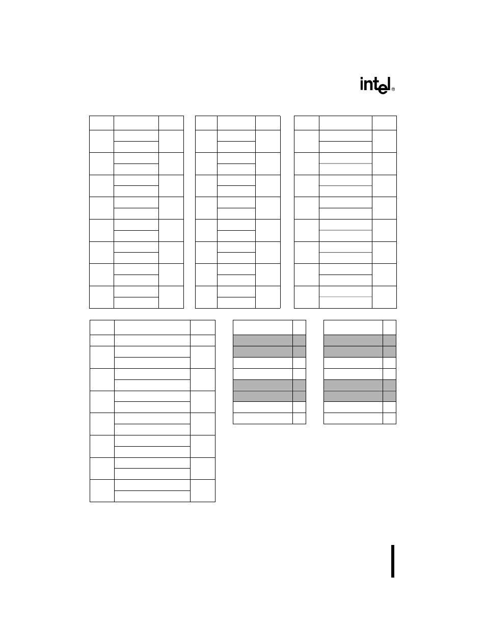 Table 54. example pin configuration registers | Intel 386 User Manual | Page 103 / 691