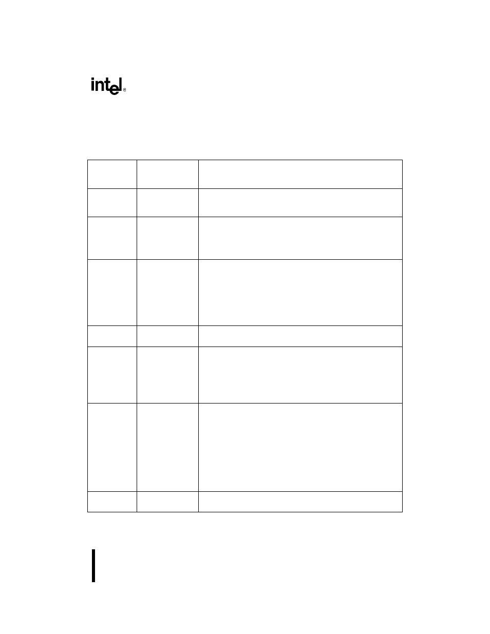 1 bus signal descriptions, Table 61. bus interface unit signals (sheet 2 of | Intel 386 User Manual | Page 116 / 691