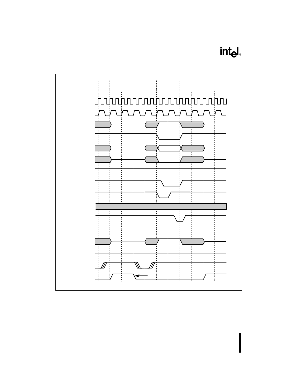 Figure 612. refresh cycle during hold/hlda | Intel 386 User Manual | Page 143 / 691