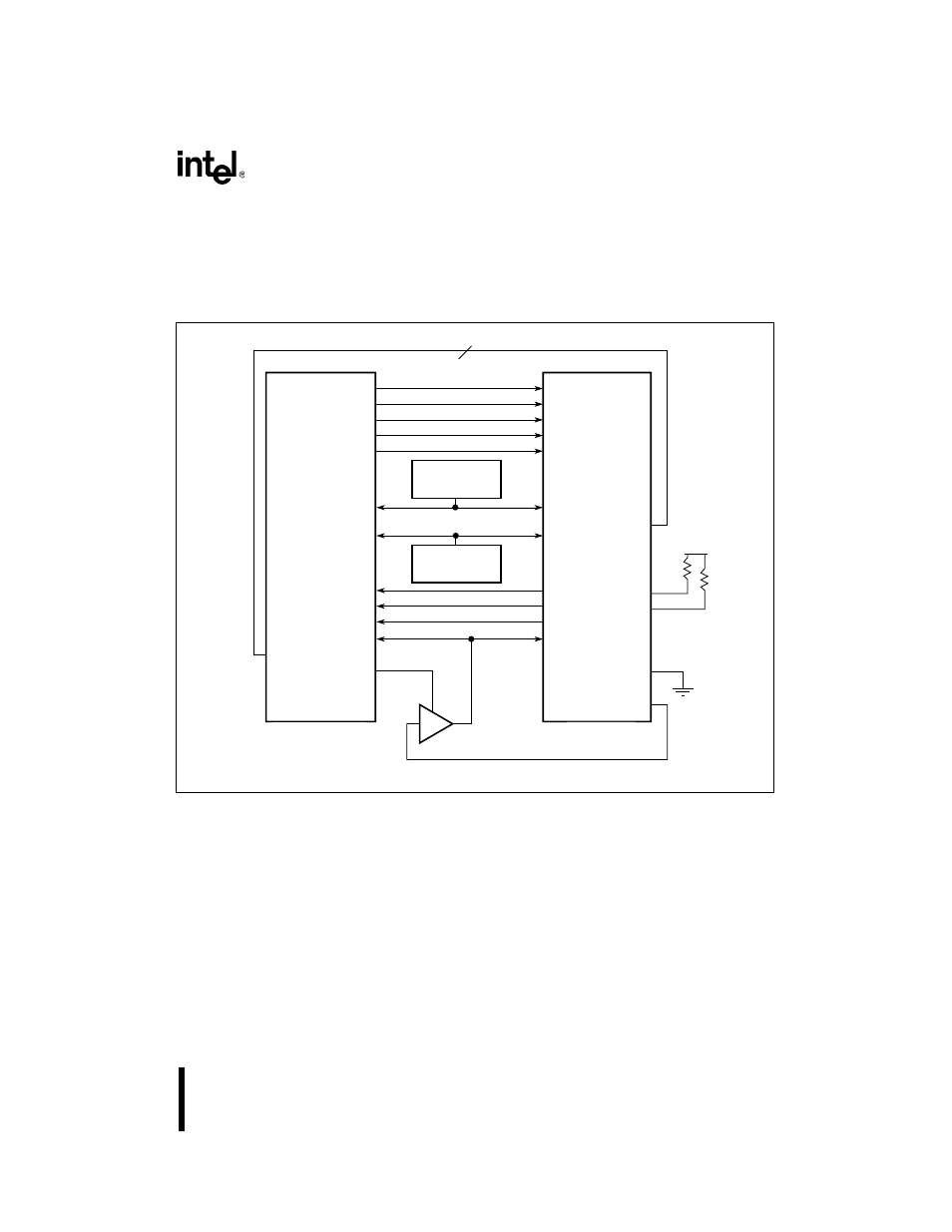 1 system configuration, Figure 615. intel386 ex processor to intel387 sx | Intel 386 User Manual | Page 152 / 691