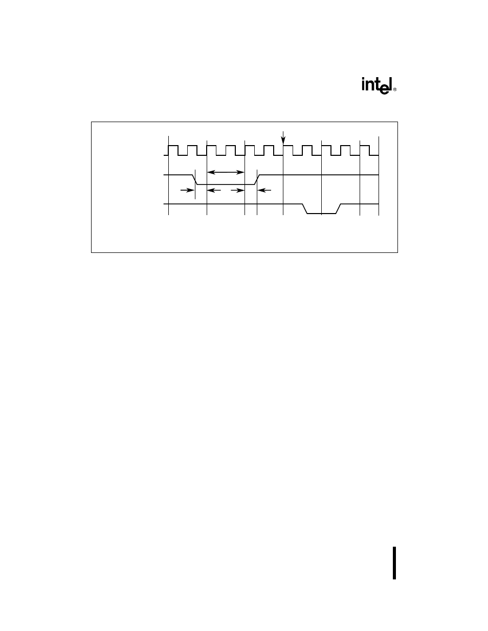 5 i/o restart, 3 smm handler interruption, 1 interrupt during smm handler | Figure 75. smi# timing | Intel 386 User Manual | Page 169 / 691