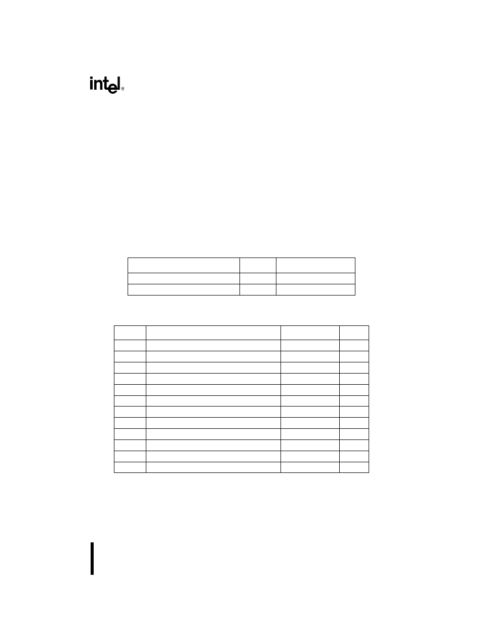 Table 112. maximum and minimum output bit rates, Table 113. divisor values for common bit rates | Intel 386 User Manual | Page 292 / 691