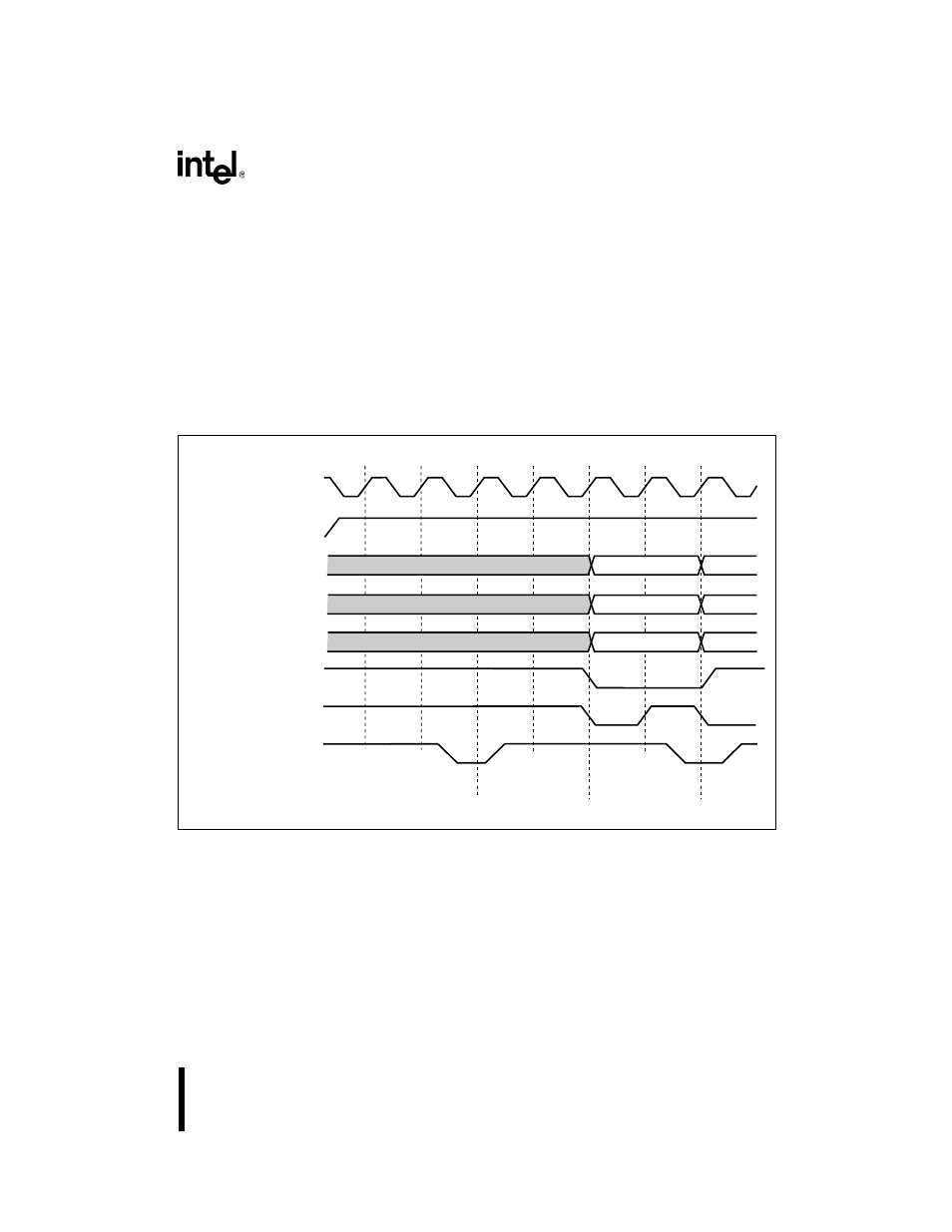 3 starting dma transfers, 4 bus control arbitration, Figure 124. start of a two-cycle dma transfer ini | Intel 386 User Manual | Page 344 / 691