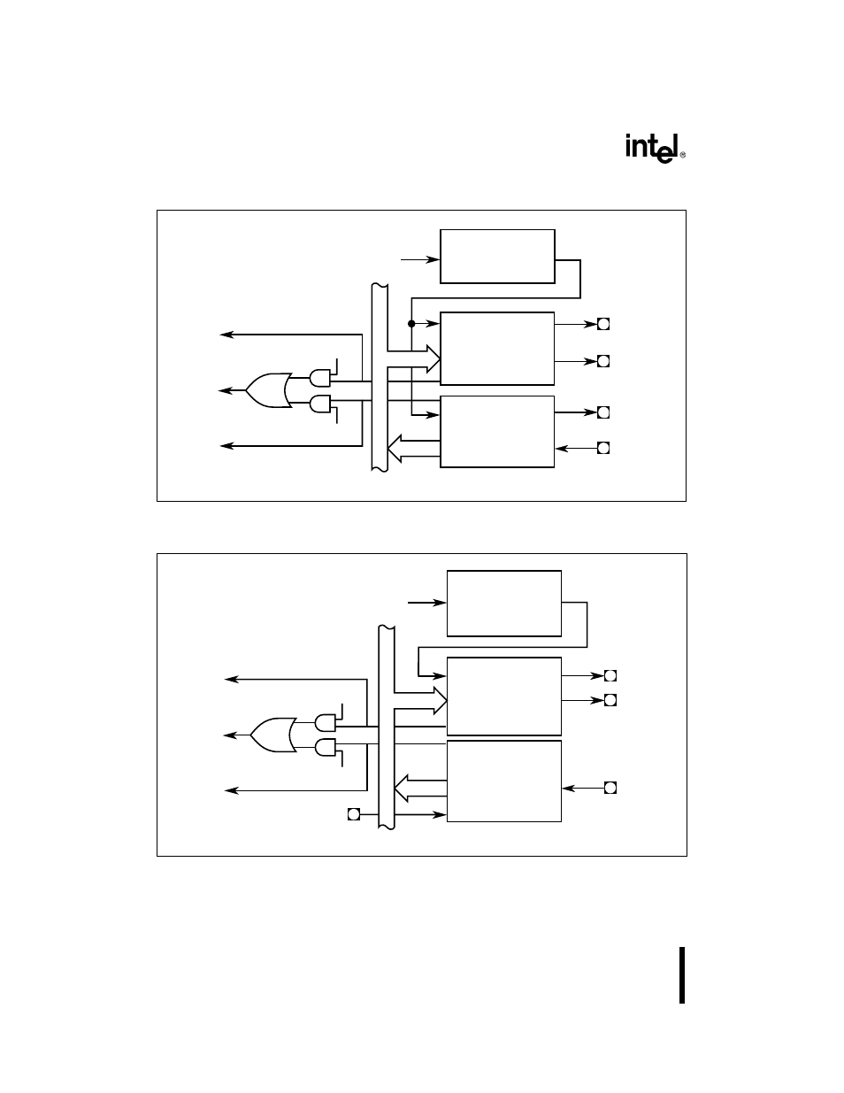 Figure 131. transmitter and receiver in master mo, Figure 132. transmitter in master mode, receiver | Intel 386 User Manual | Page 401 / 691