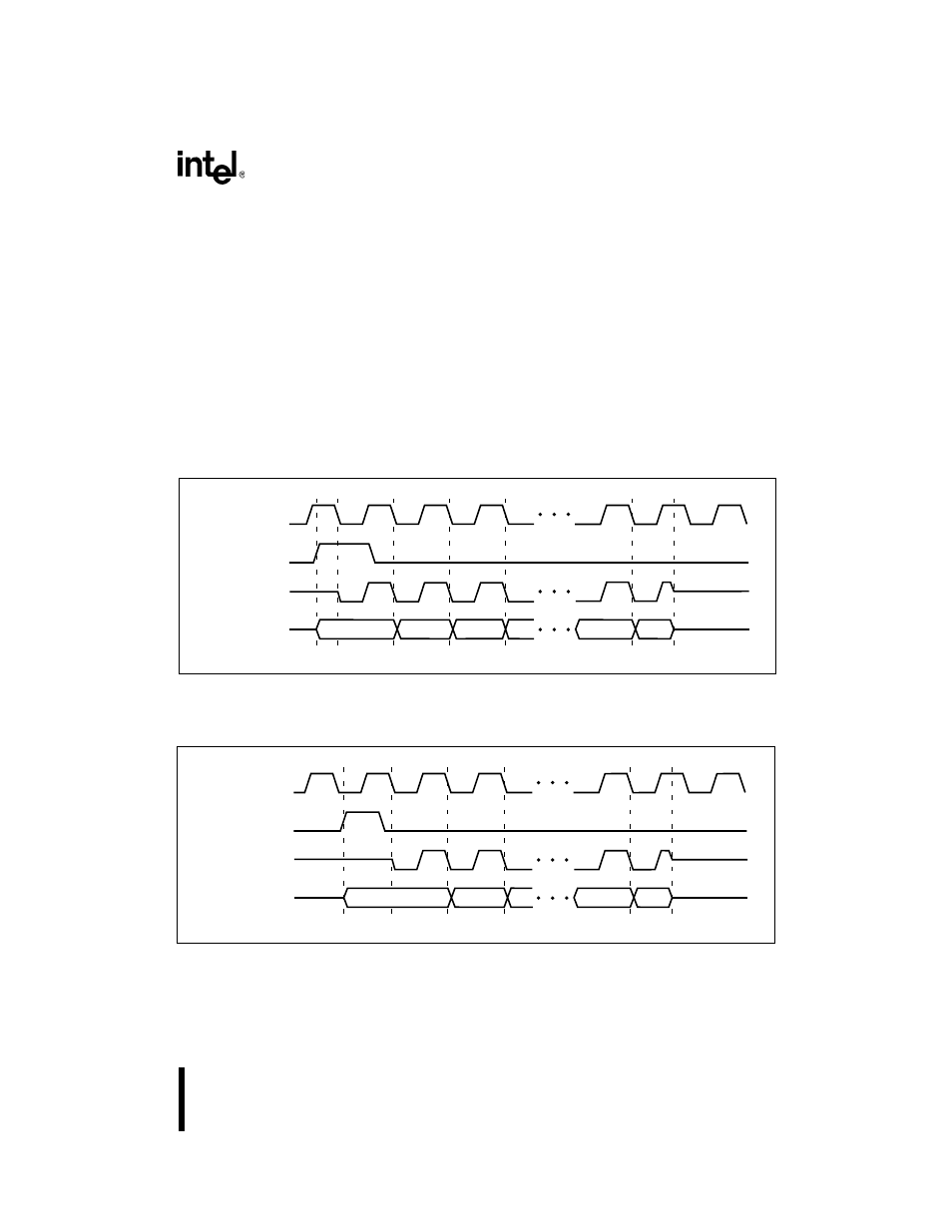 Figure 1310. transmitter master mode, single word, Figure 1311. transmitter master mode, single word | Intel 386 User Manual | Page 410 / 691