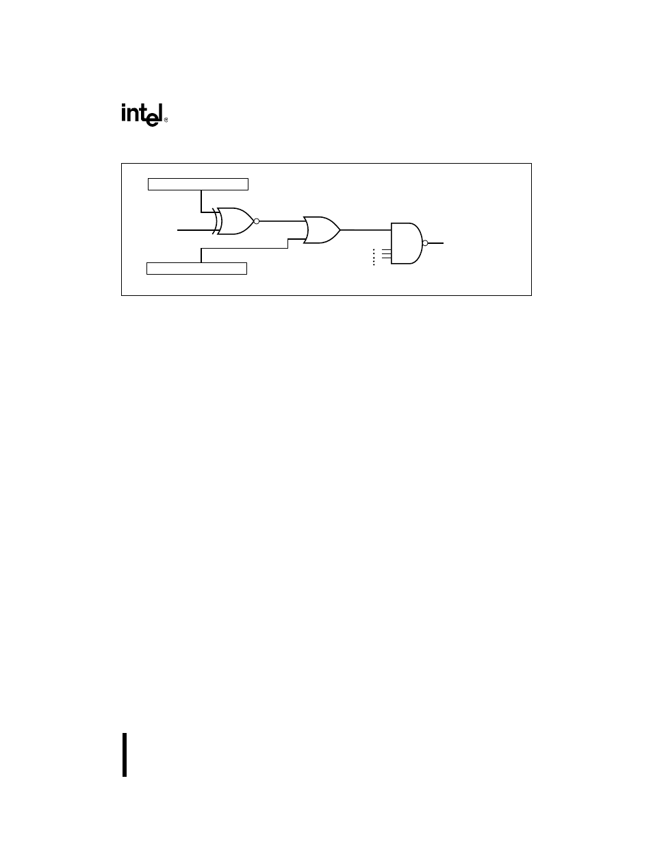 Figure 141. channel address comparison logic | Intel 386 User Manual | Page 438 / 691